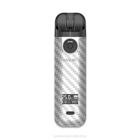 SMOK Vape Precio Argentina 6442236 | fibra de carbono plateada SMOK NOVO 4 equipos