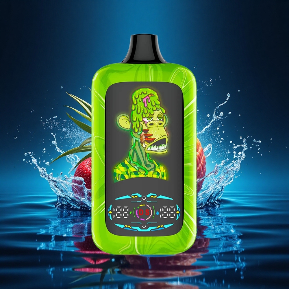 Fumot Digital Monkey 20000/40000 Puffs Explosión Tropical del Arcoíris con Doble Motor y 0% Nicotina