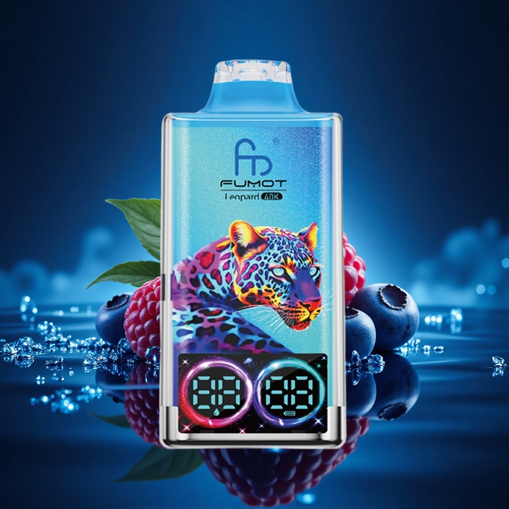 Fumot Leopard 40K Puffs Arándano Frambuesa 5% Dual Mesh 700mAh