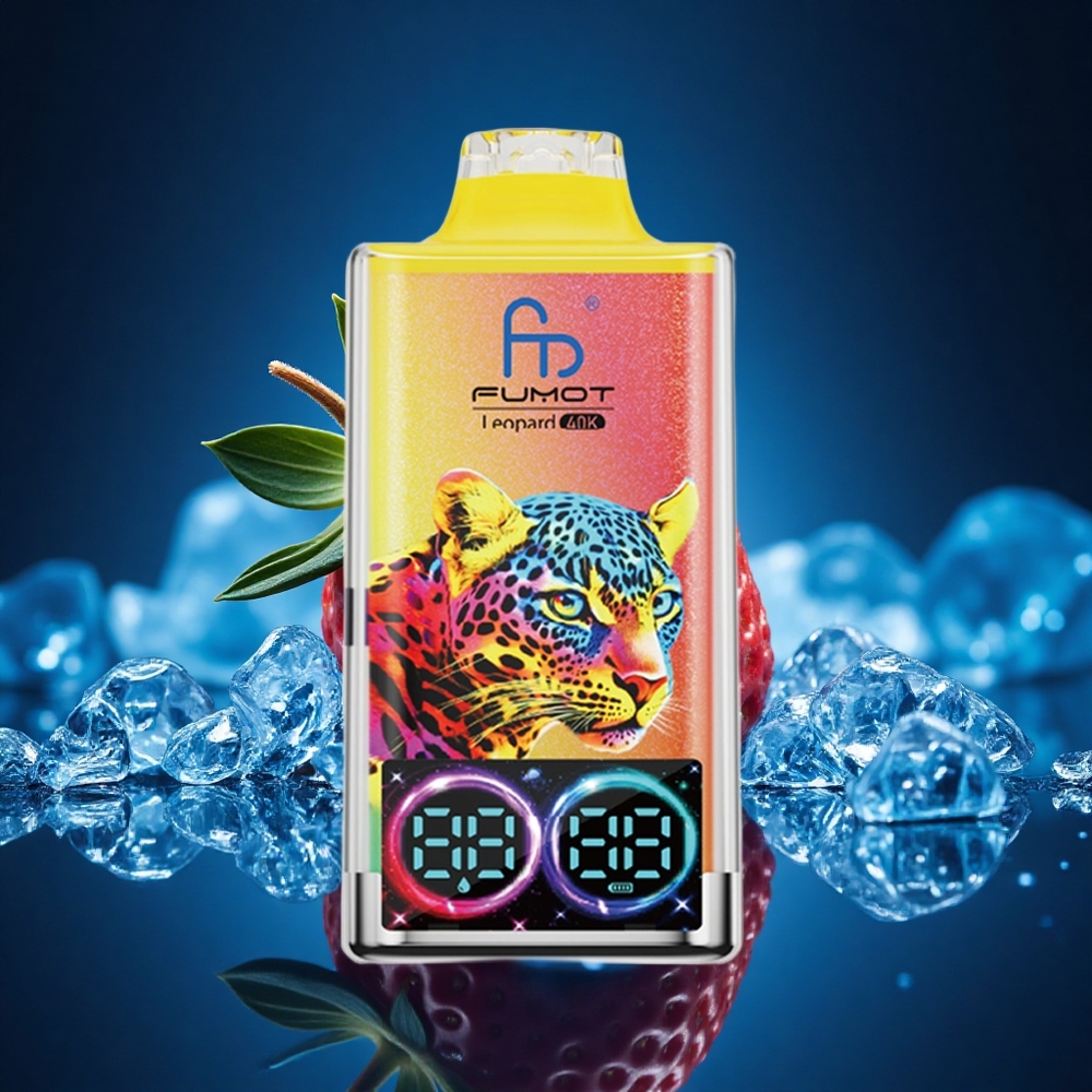 Fumot Leopard 40K Puffs Fresa Helada Dual Mesh 5% 700mAh
