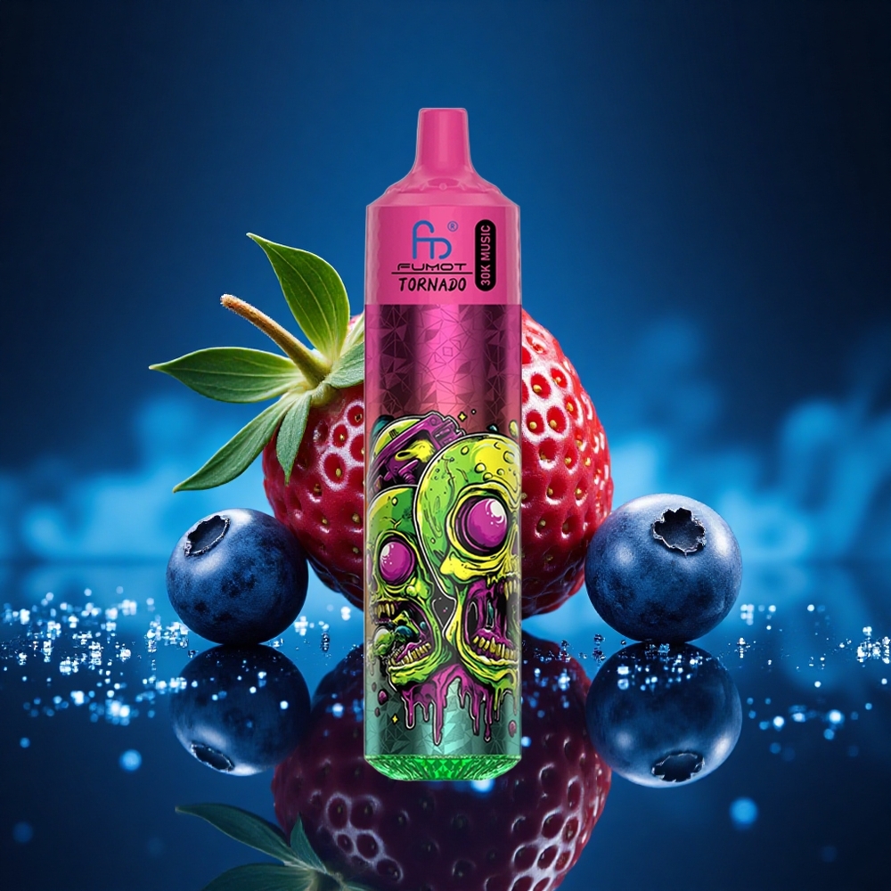 Fumot Randm Tornado 30000 Puffs Fresa Arándano 30mL 5% Malla