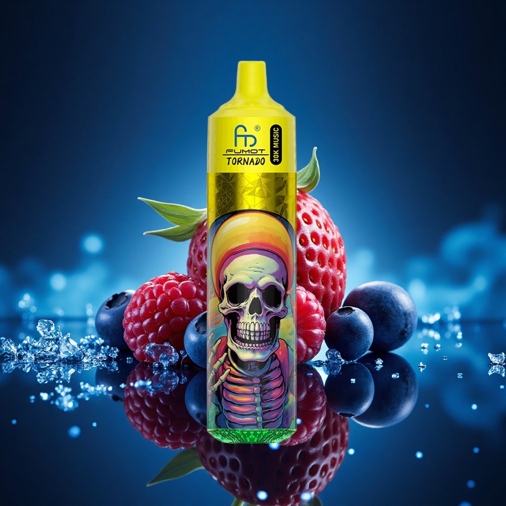 Fumot Randm Tornado 30000 Puffs Fresa Arándano Frambuesa con 30mL y 5%
