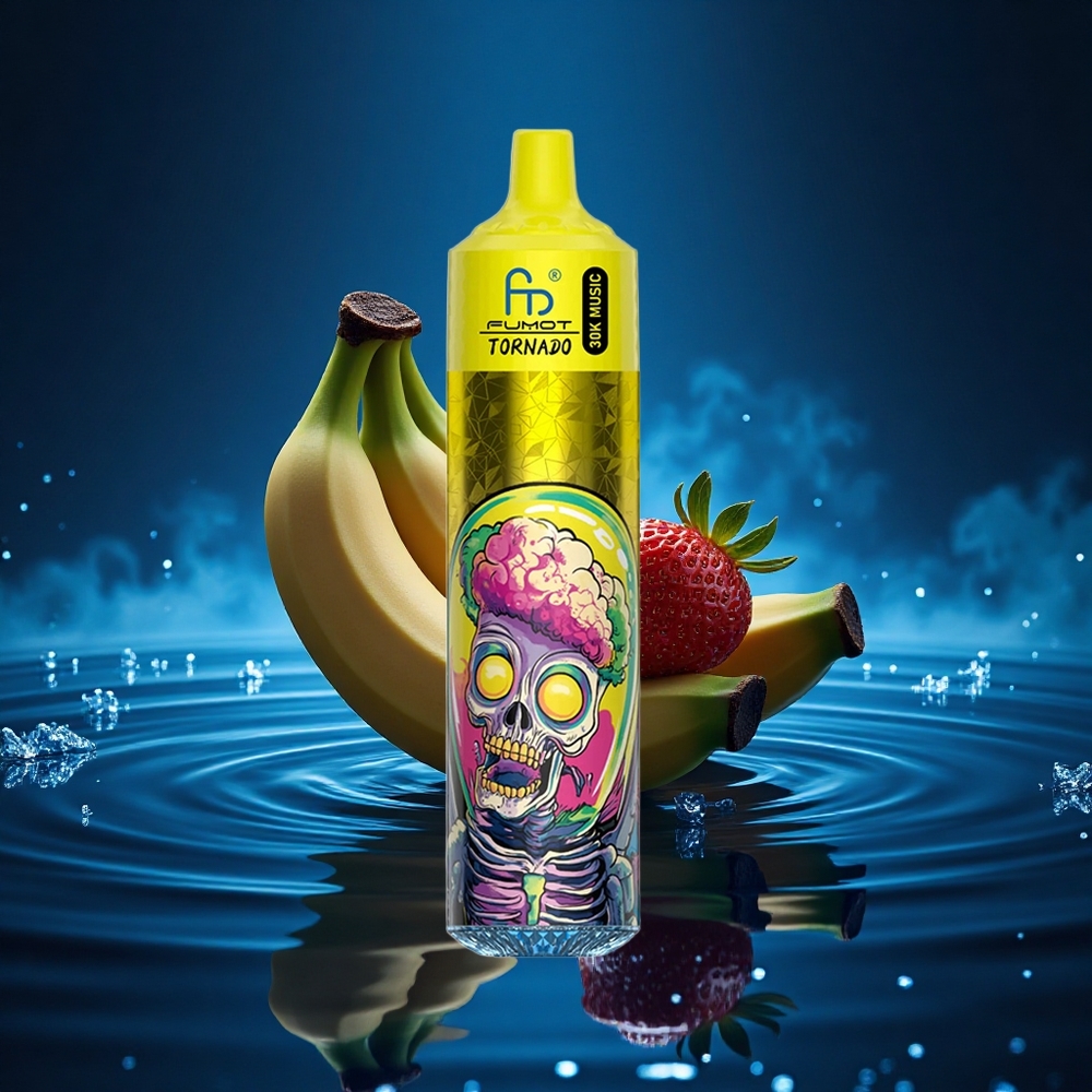 Fumot Randm Tornado 30000 Puffs Plátano Fresa 30mL 5% Malla
