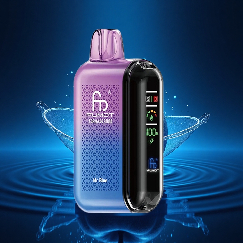 Fumot Tornado 20000 Puffs Señor Azul Dual Malla 20ml