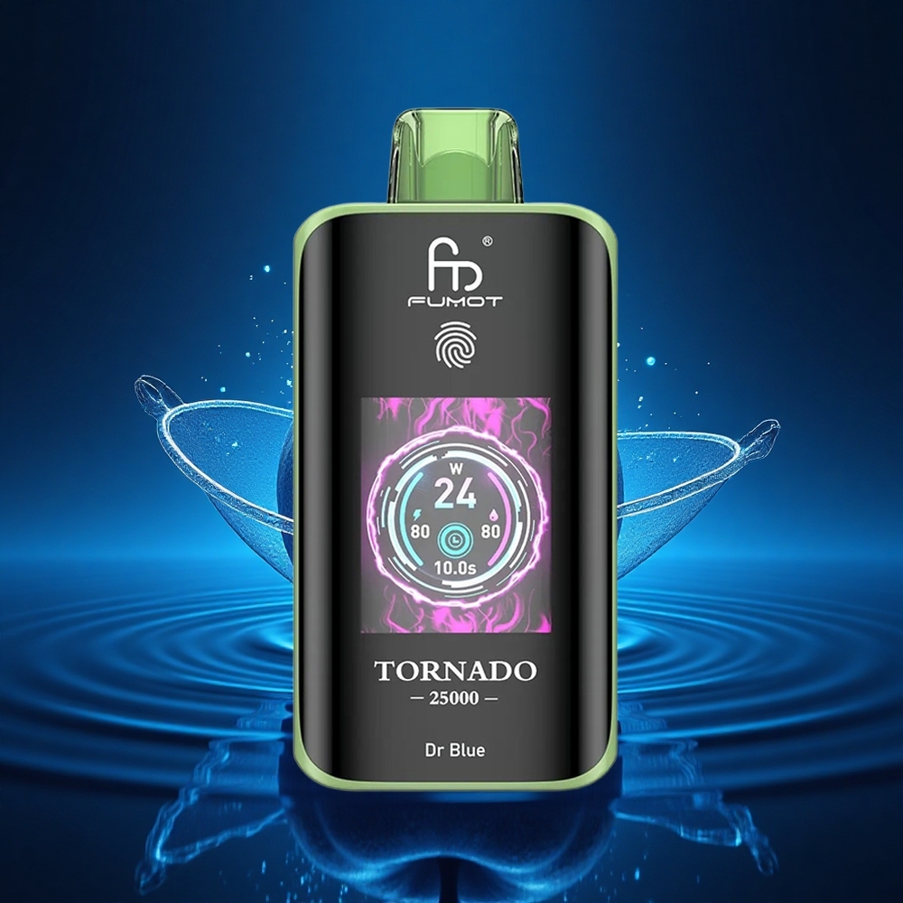 Fumot Tornado 25000 Puffs Dr Azul Pantalla HD 700mAh 20ml