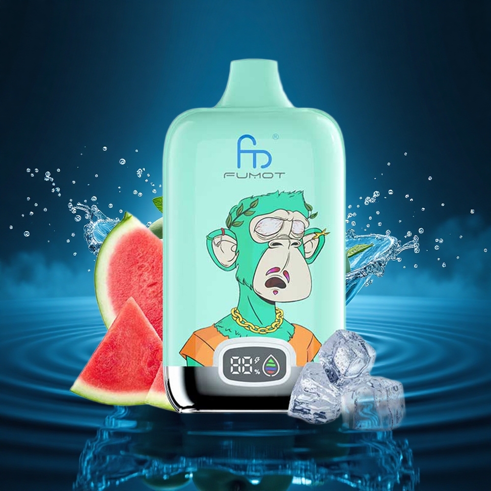 Fumot Tornado Digital Box 12000 Puffs Menta Fresca Tipo-C Ligero