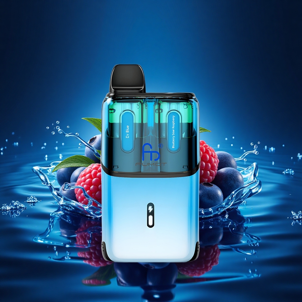 Fumot Ultra T32000 Puffs Dr Blue - Arándano Frambuesa Ácida con 24ml y 20mg