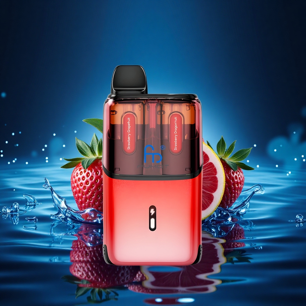 Fumot Ultra T32000 Puffs Fresa Pitaya Carga Rápida Tipo-C Resistencia Avanzada