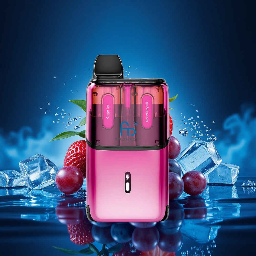 Fumot Ultra T32000 Puffs Helado de Uva - Helado de Fresa con Carga Rápida Tipo-C y Resistencia de Malla Avanzada