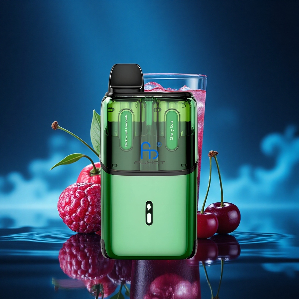 Fumot Ultra T32000 Puffs Limonada de Grosella Negra - Cola Cereza con 24ml y Carga Rápida Tipo-C