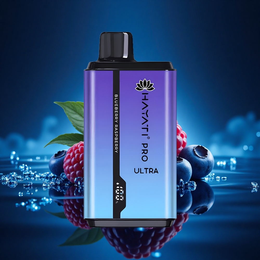 Hayati Pro Ultra 15000 Puffs Arándano Frambuesa 850mAh 24ml