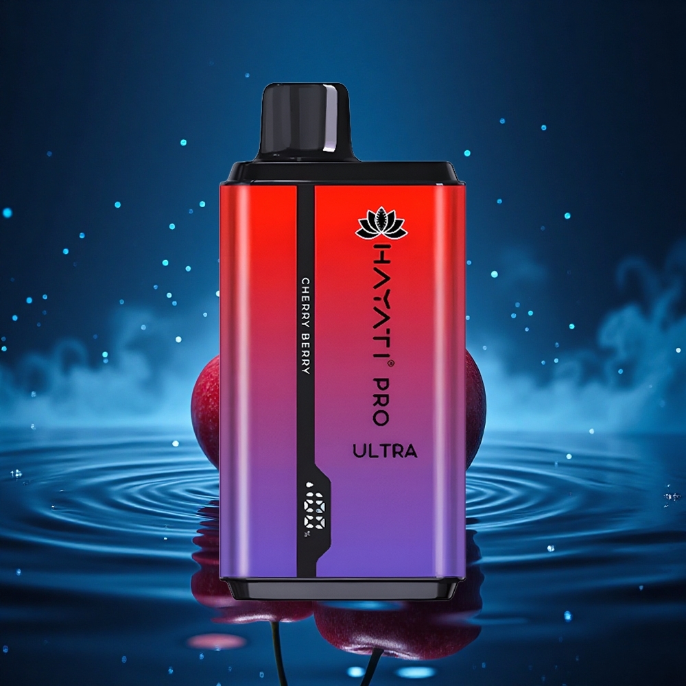 Hayati Pro Ultra 15000 Puffs Cereza Baya 850mAh 24ml