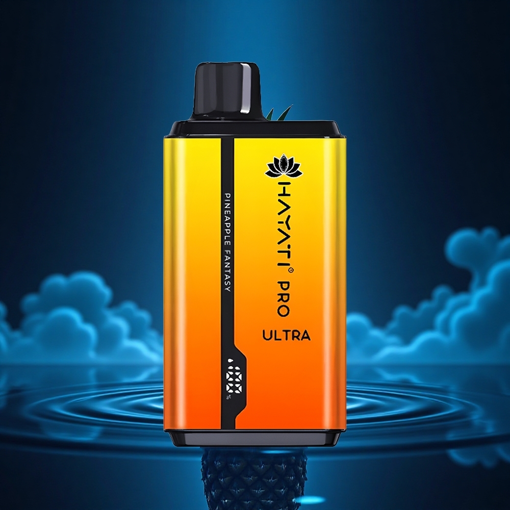 Hayati Pro Ultra 15000 Puffs Fantasía de Piña 850mAh 24ml