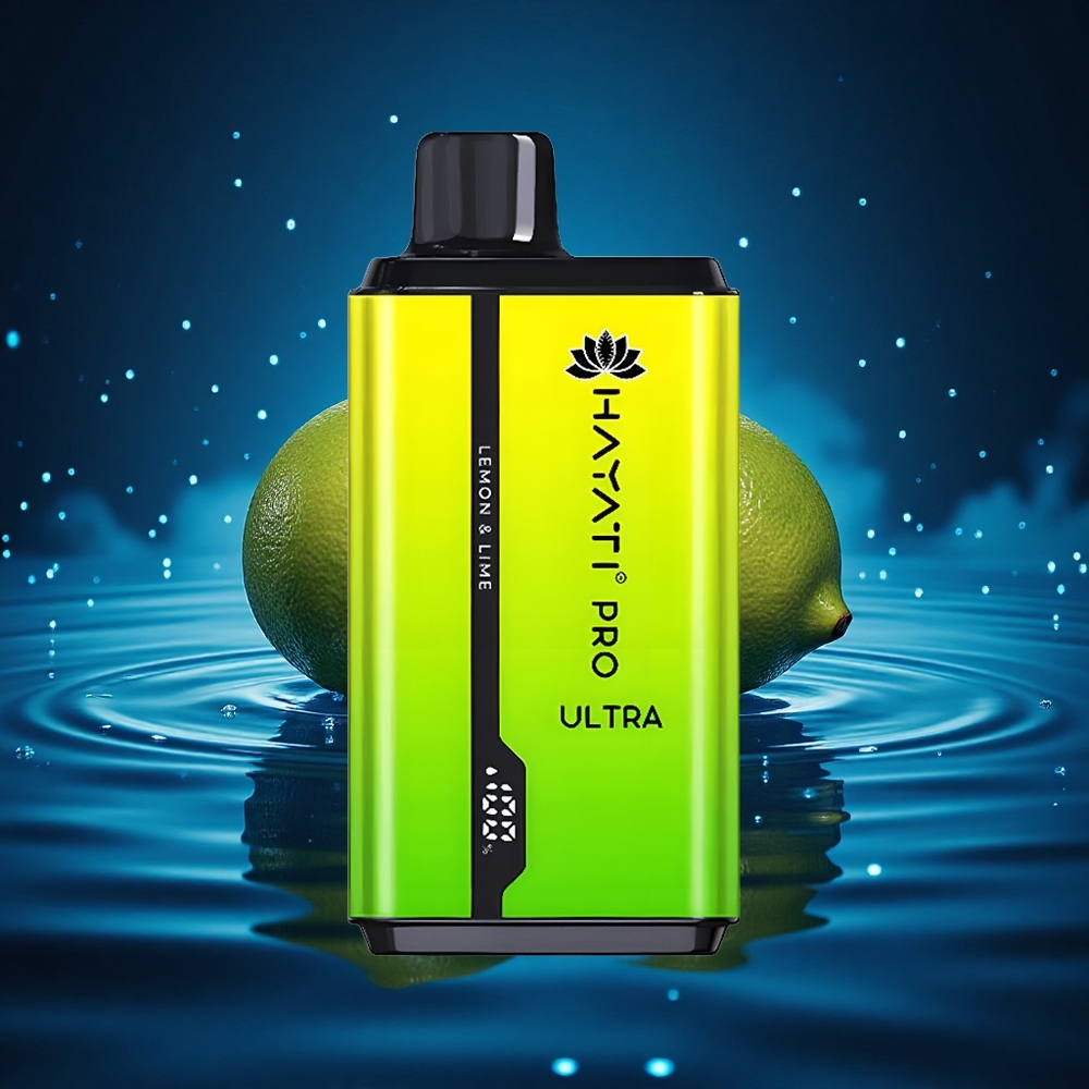 Hayati Pro Ultra 15000 Puffs Limón & Lima 850mAh 24ml
