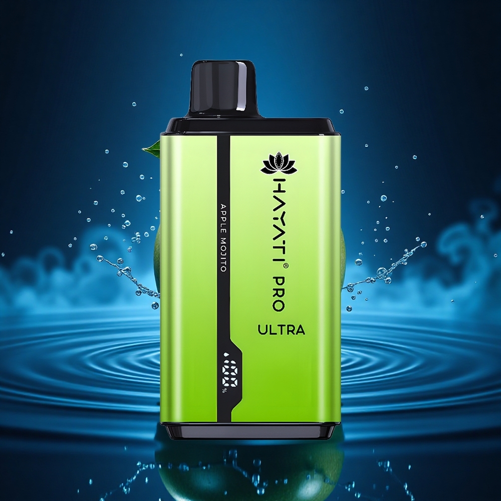 Hayati Pro Ultra 15000 Puffs Manzana Mojito 850mAh 24ml
