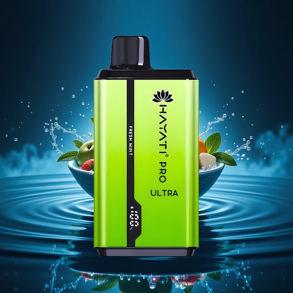 Hayati Pro Ultra 15000 Puffs Menta Fresca 850mAh 24ml