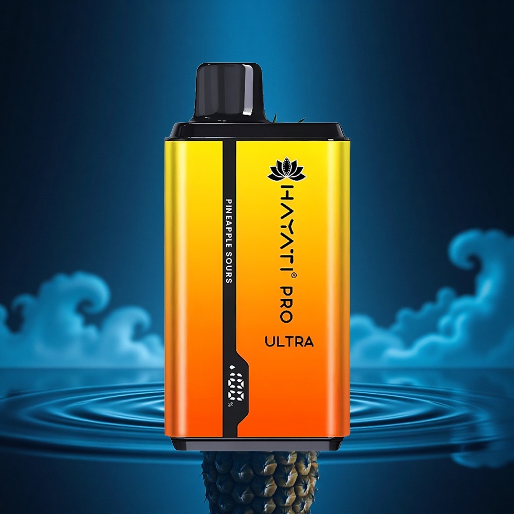 Hayati Pro Ultra 15000 Puffs Piña Agridulce 850mAh 24ml