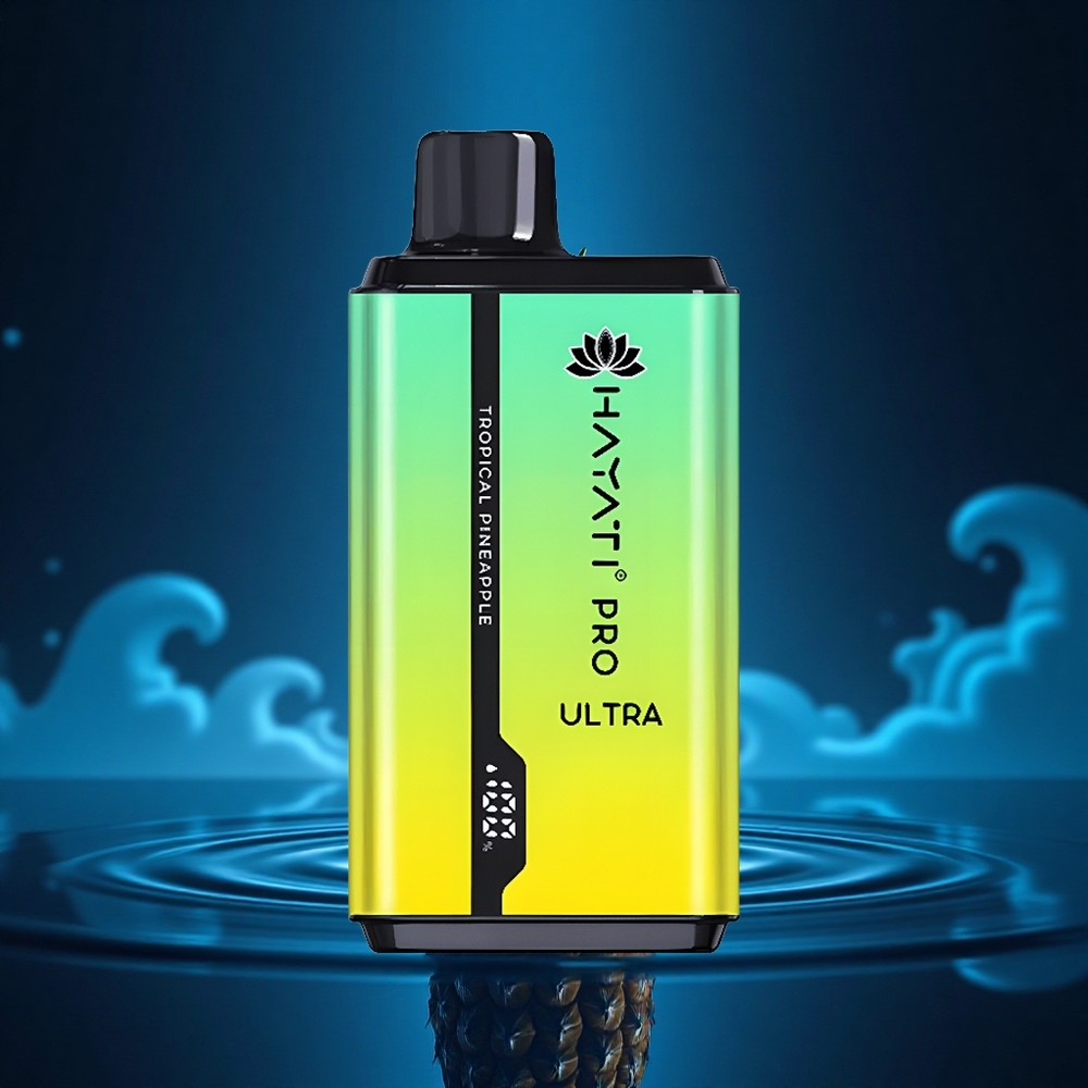 Hayati Pro Ultra 15000 Puffs Piña Tropical Doble 12ml 2%