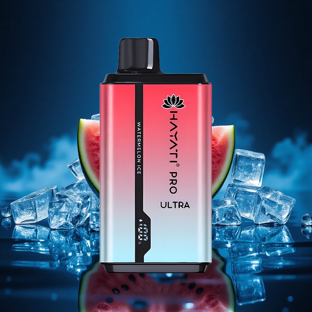 Hayati Pro Ultra 15000 Puffs Sandía Hielo 850mAh 24ml