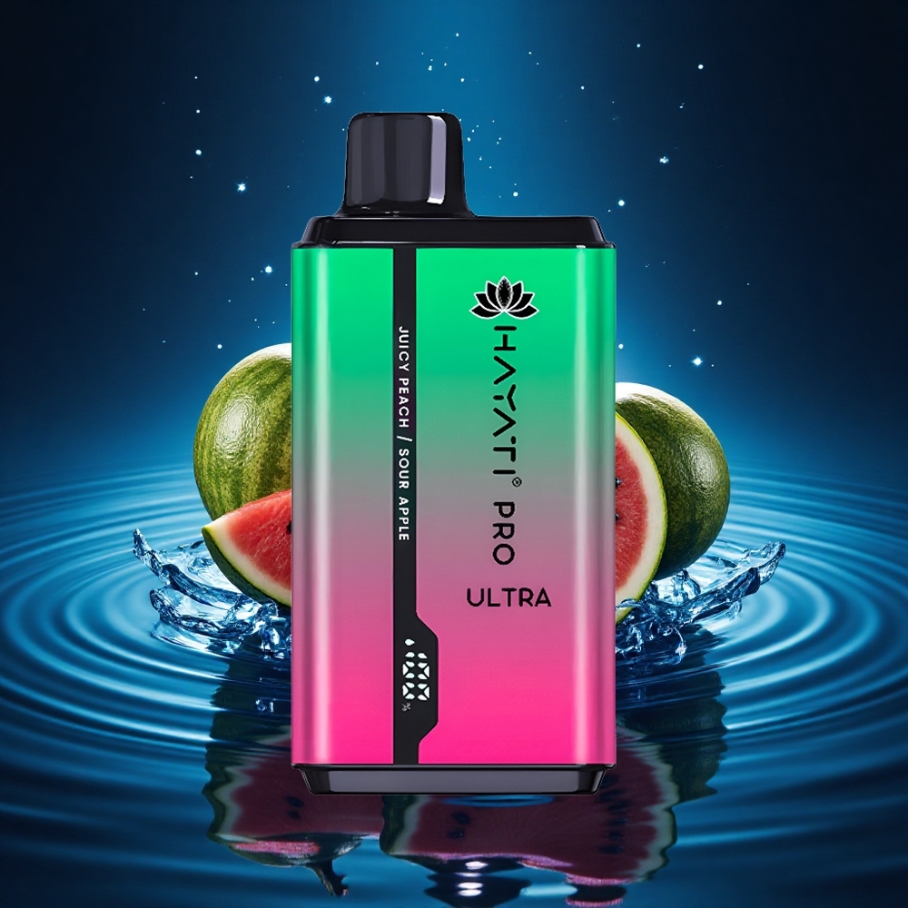 Hayati Pro Ultra 15000 Puffs Sandía Kiwi Maracuyá 850mAh 24ml