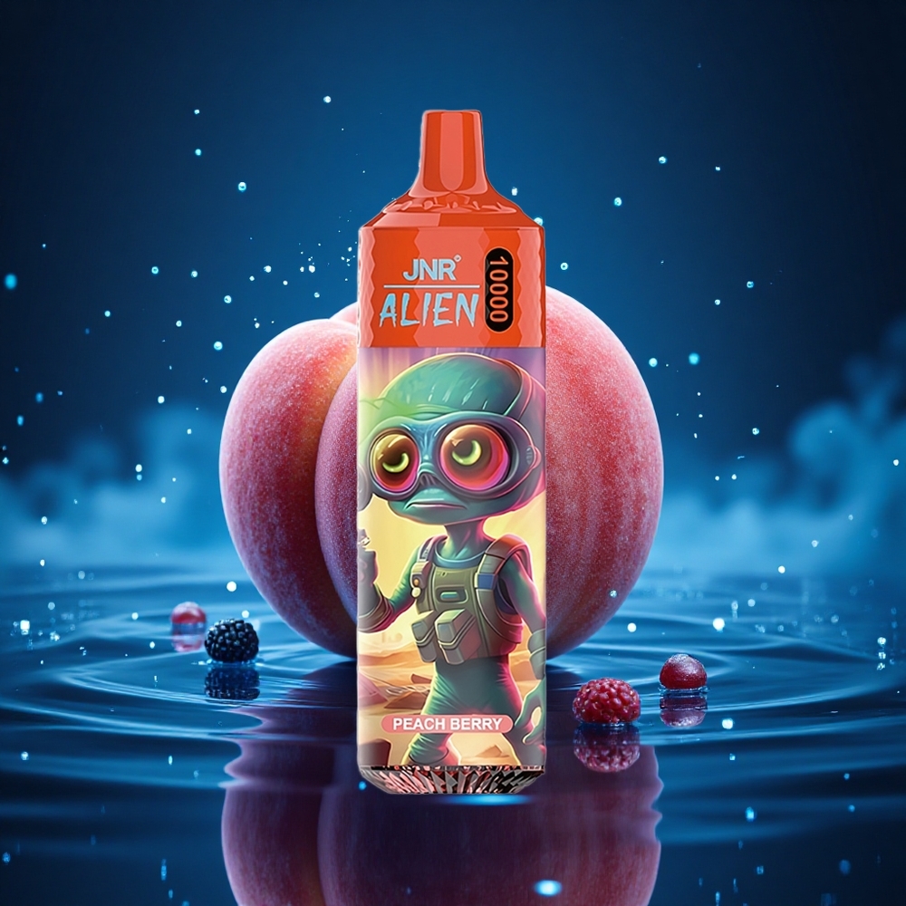 JNR Alien 10000 Baya de Durazno RGB Carga Rápida