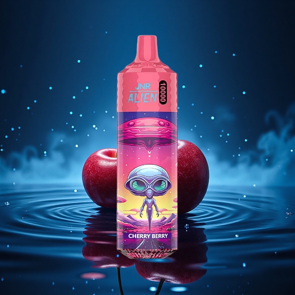 JNR Alien 10000 Cereza Brillante RGB Carga Rápida