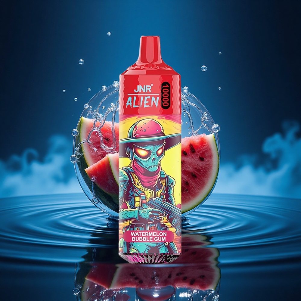 JNR Alien 10000 Chicle de Sandía RGB Tipo-C 850mAh