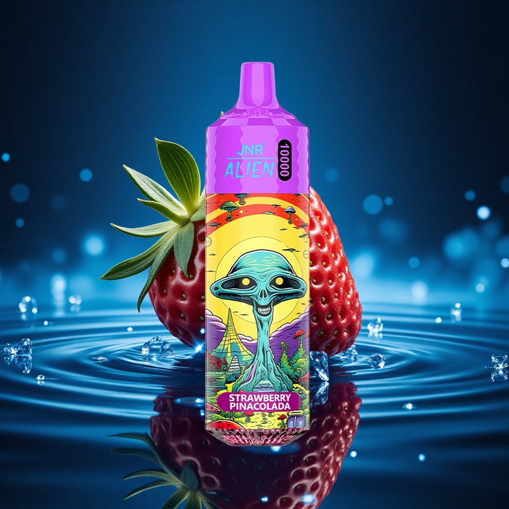 JNR Alien 10000 Fresa Piña Colada con Luz RGB y Carga Rápida