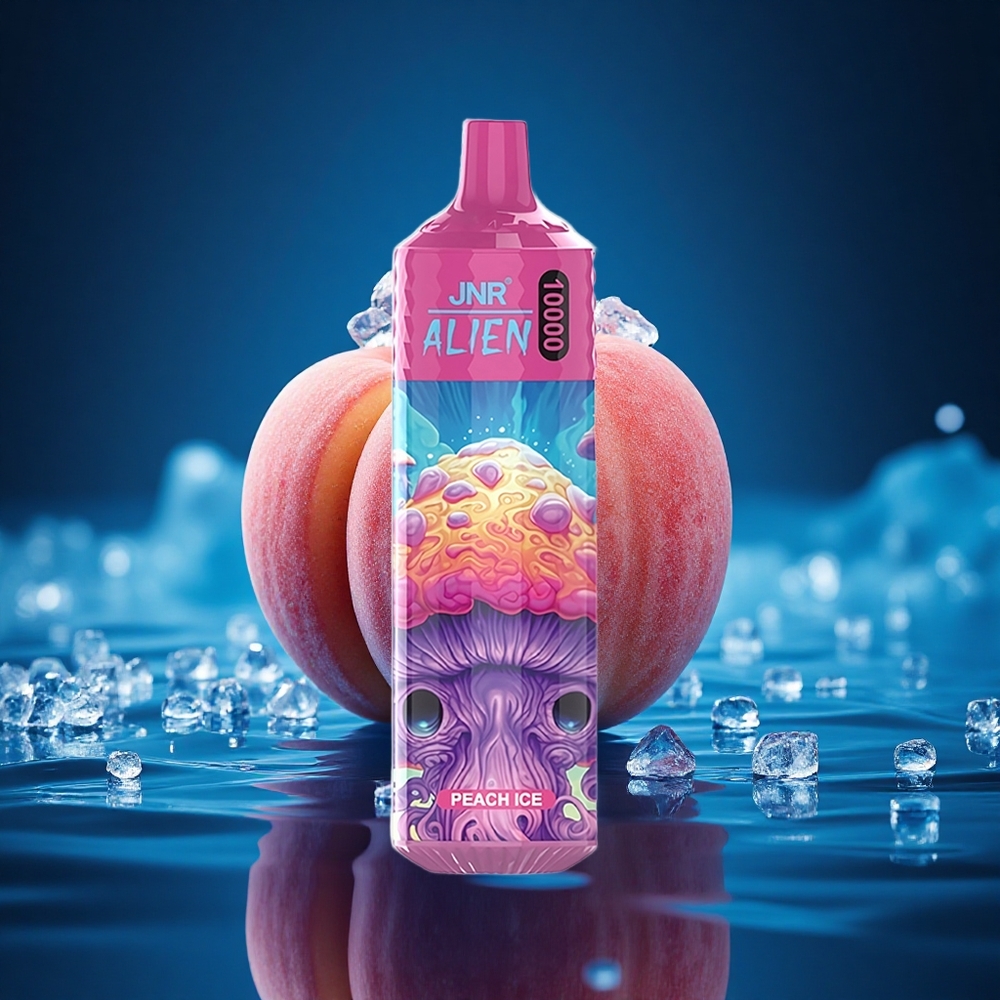 JNR Alien 10000 Melocotón Hielo RGB Carga Rápida