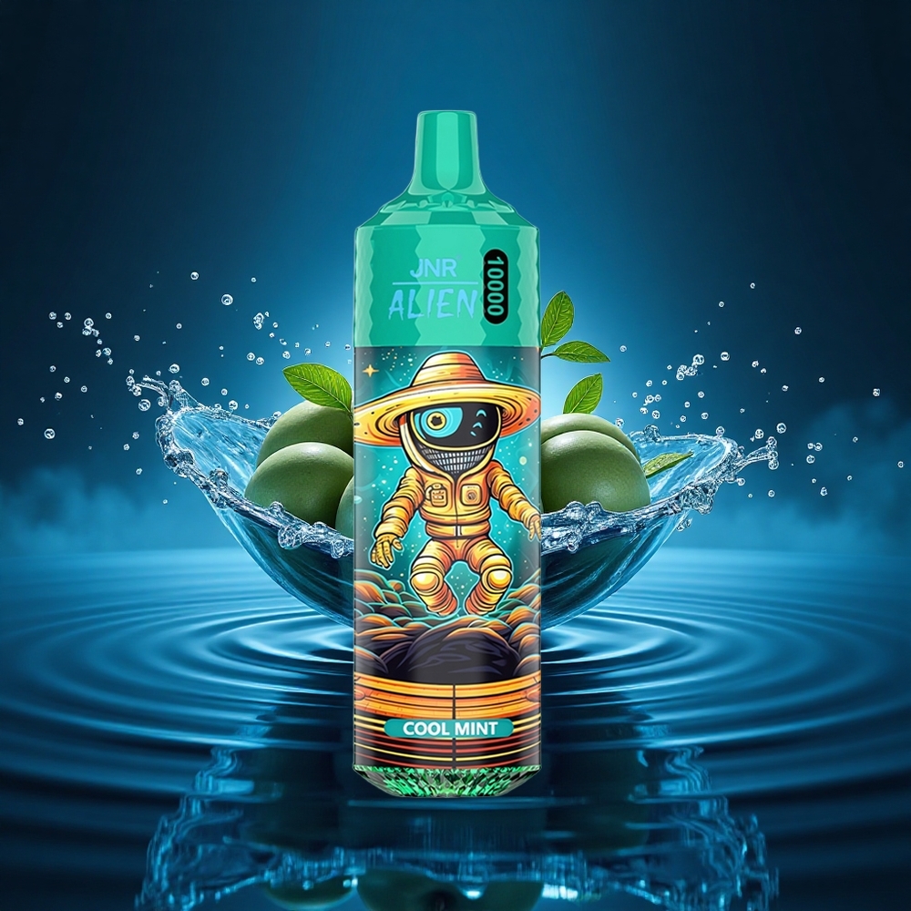 JNR Alien 10000 Menta Fresca LED 850mAh Tipo-C