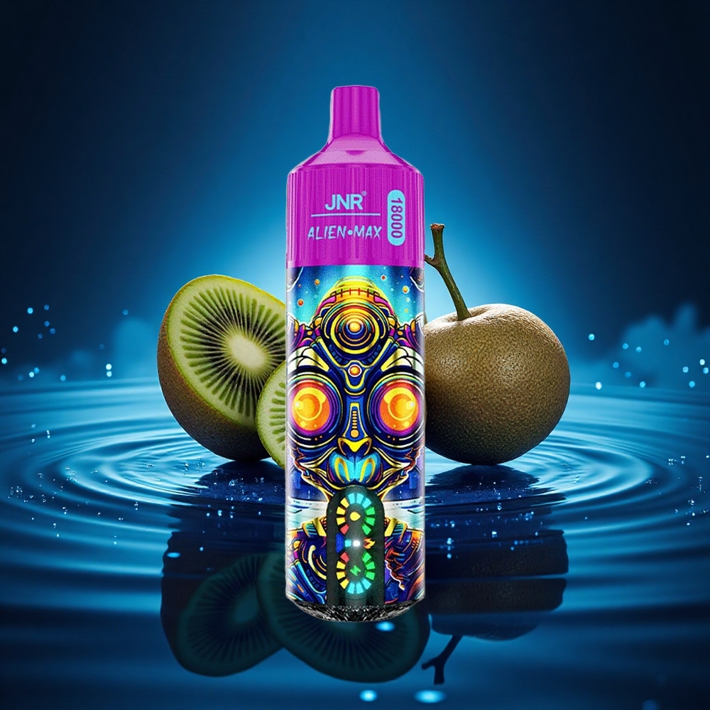 JNR Alien Max 18000 Pasión de Kiwi y Guayaba con Doble Malla y Carga Rápida