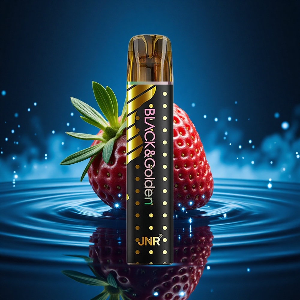 JNR Black&Golden 600+200 Fresa Kiwi 800 Chispas 550mAh 2ml