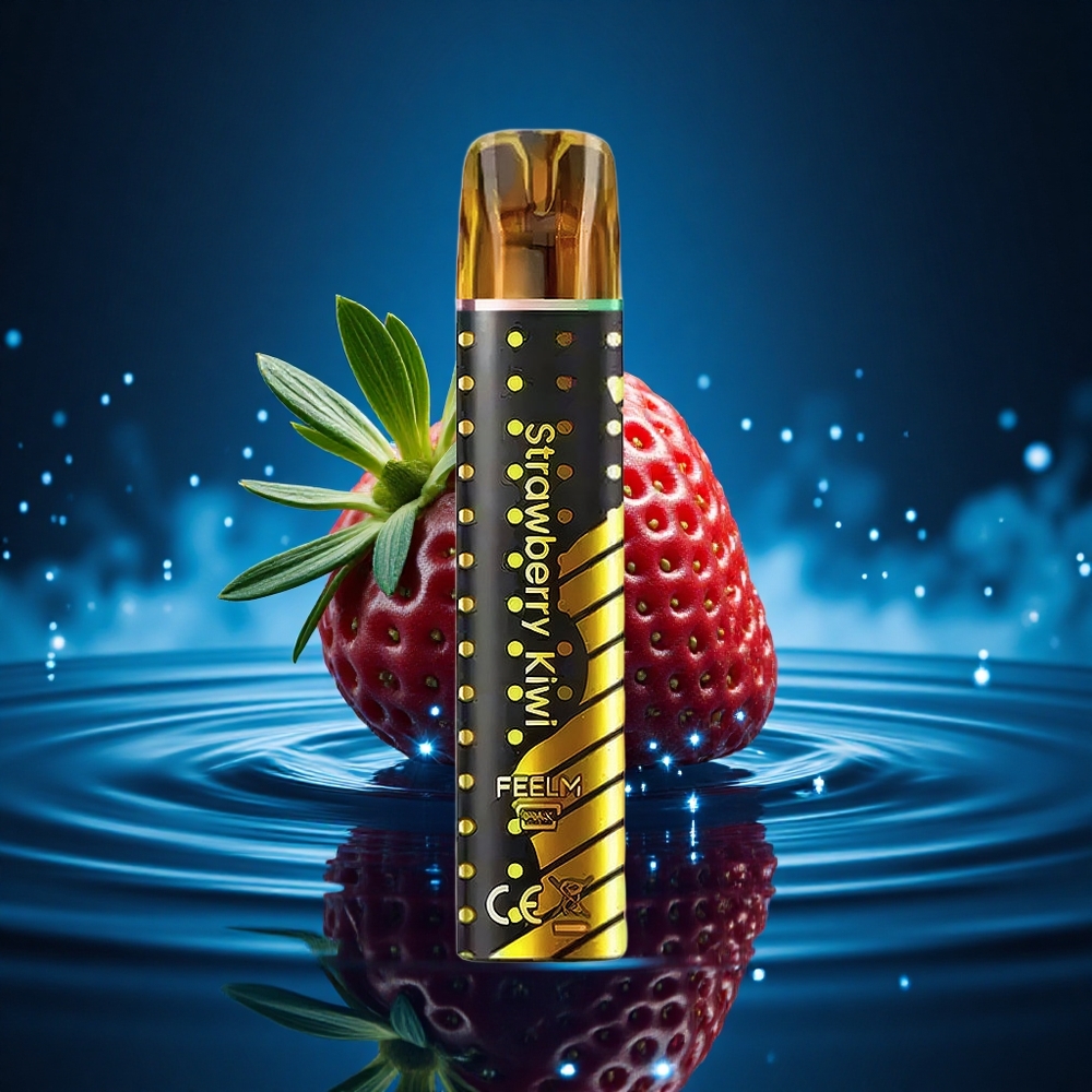 JNR Black&Golden 600+200 Fresa Kiwi 800 Chispas 550mAh 2ml