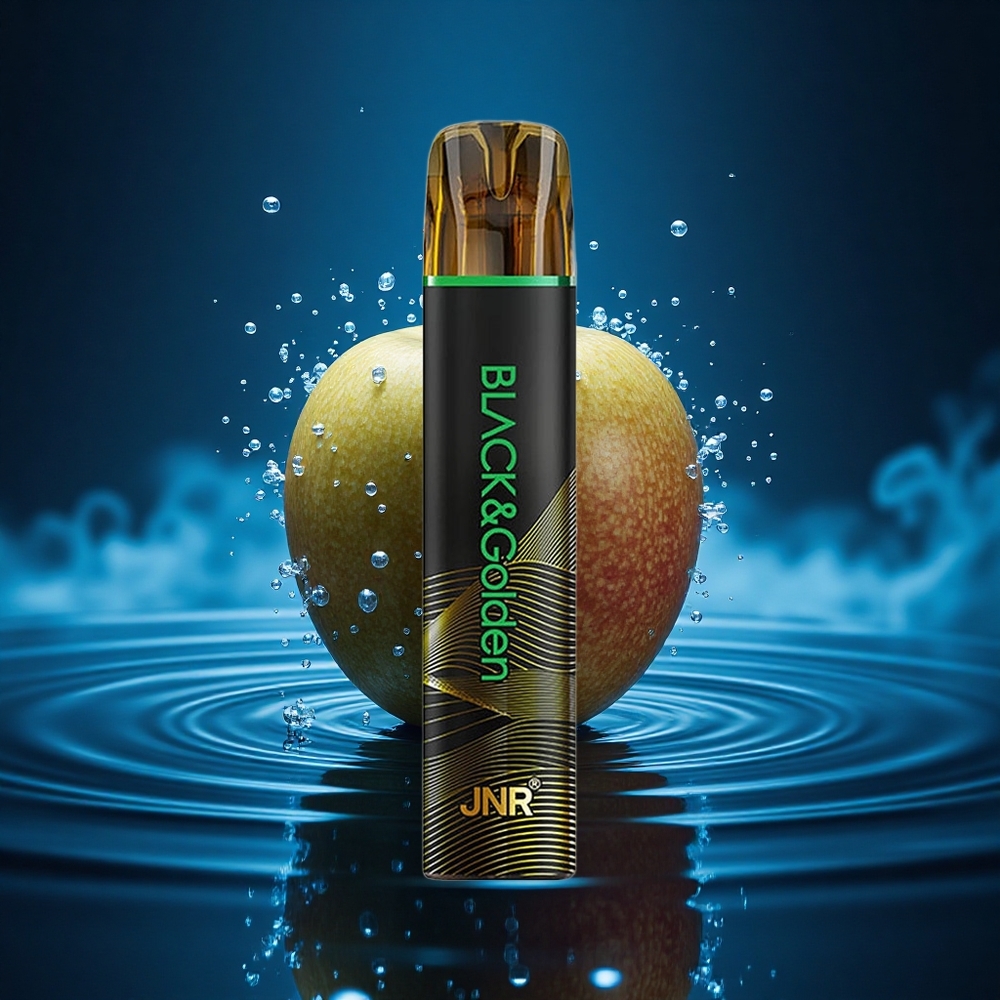 JNR Black&Golden 600+200 Manzana Ácida 800 Puffs 550mAh