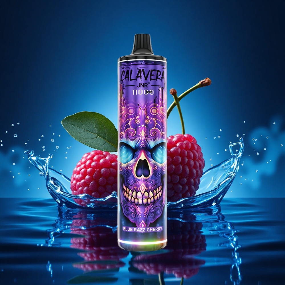 JNR Calavera 11000 Cereza Frambuesa Azul Tipo-C 850mAh 21ml