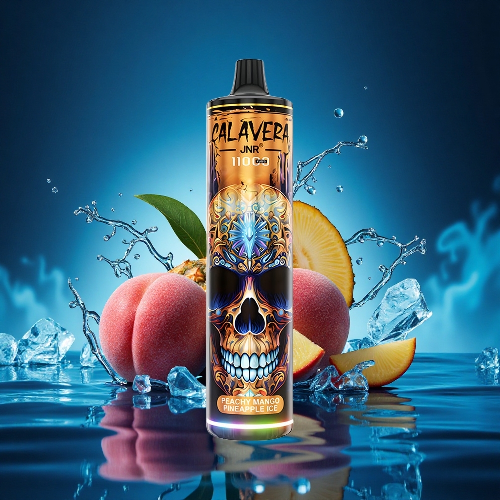 JNR Calavera 11000 Helado de Durazno Mango Piña con Carga Tipo-C y Batería 850mAh