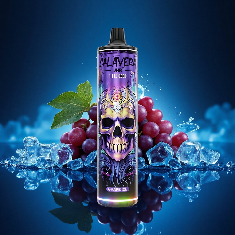 JNR Calavera 11000 Helado de Uva Tipo-C 850mAh 21ml