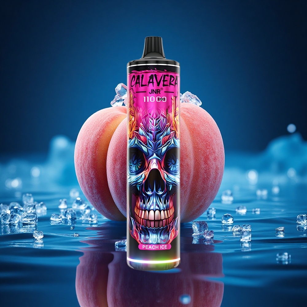 JNR Calavera 11000 Melocotón Helado con Carga Tipo-C y Batería 850 mAh