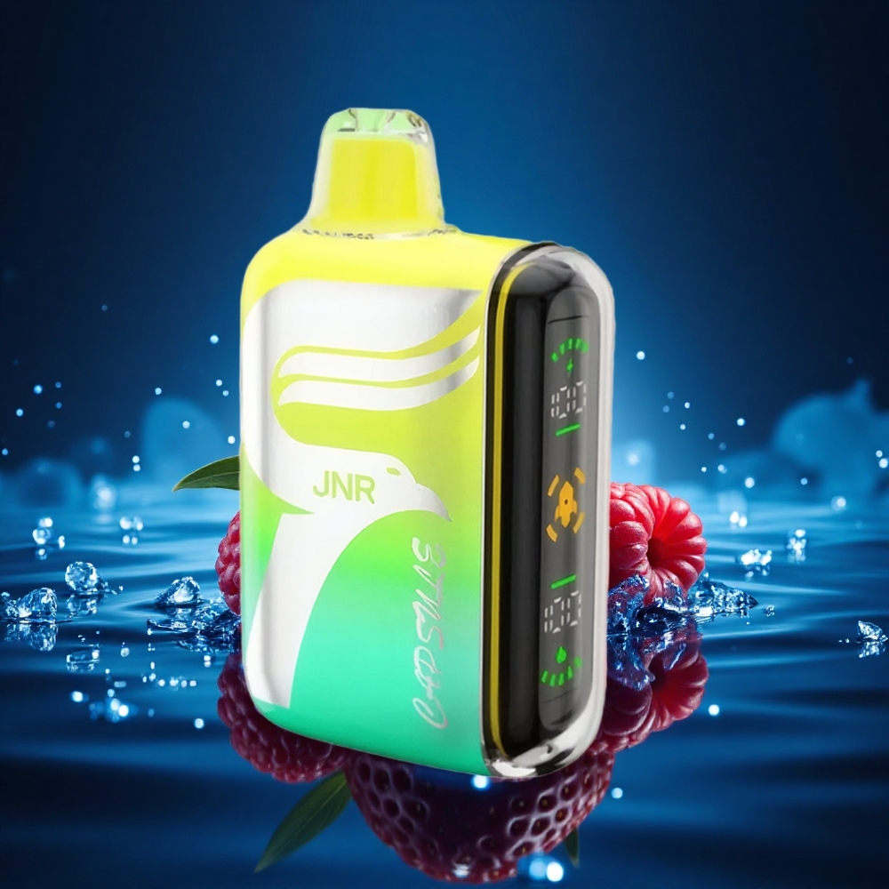 JNR Capsule 15000 Fresa Frambuesa Cereza con Dual Mesh y Carga Rápida