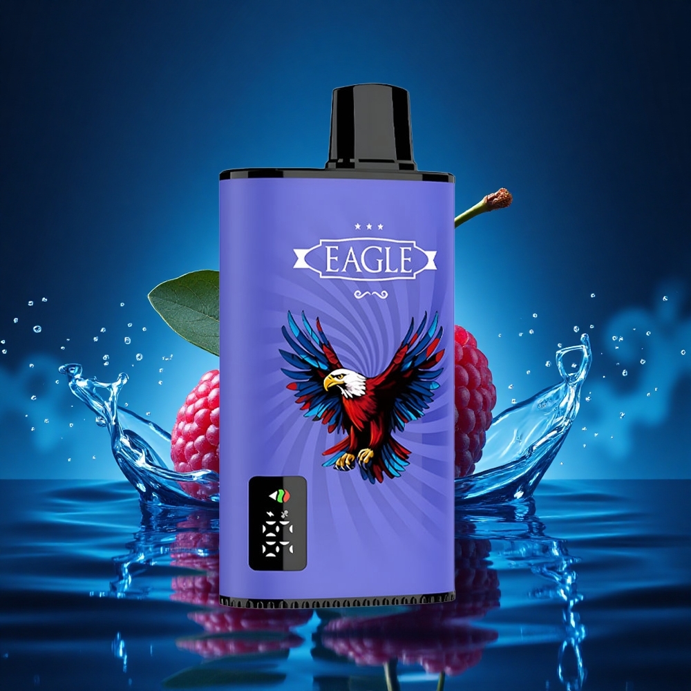 JNR EAGLE Smart 23000 Cereza Frambuesa Azul con Pantalla Digital y Bobina Mesh 1.0ohm