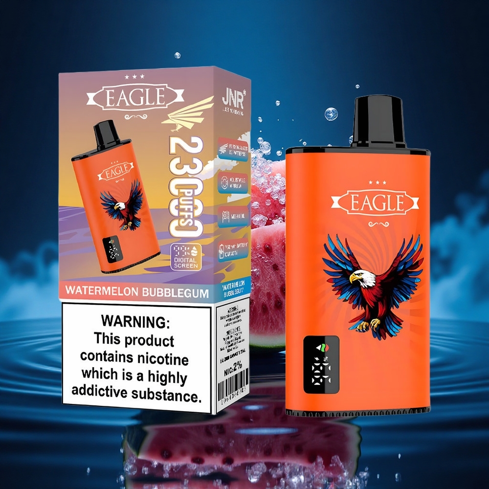 JNR EAGLE Smart 23000 Chicle de Sandía Pantalla Digital Bobina Malla 1.0ohm