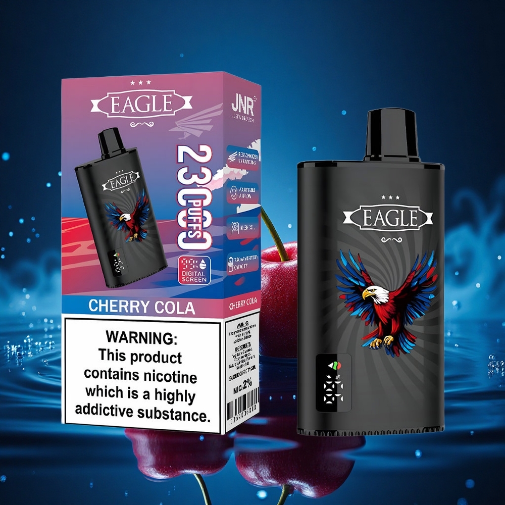 JNR EAGLE Smart 23000 Cola Cereza Digital con Coil Malla 1.0ohm y Batería 750mAh