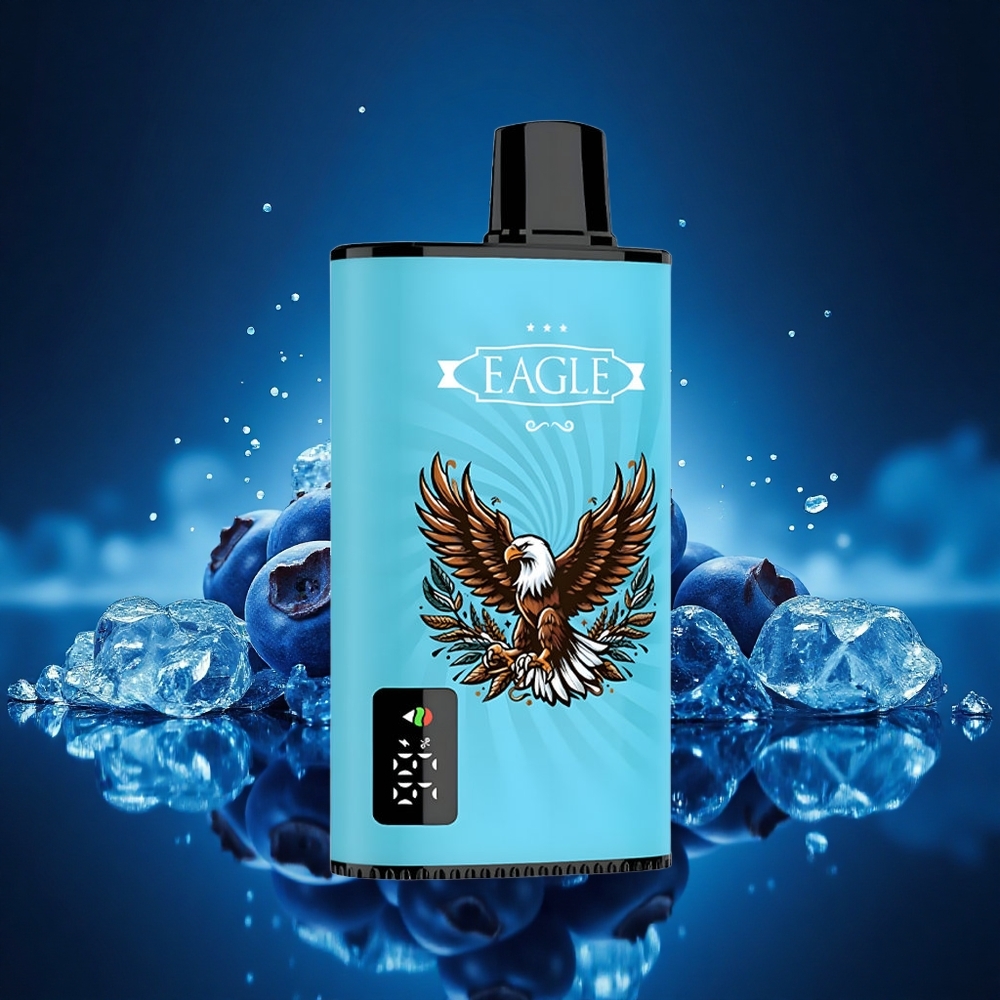 JNR EAGLE Smart 23000 Helado de Arándano con Pantalla Digital y Bobina Mesh 1.0ohm