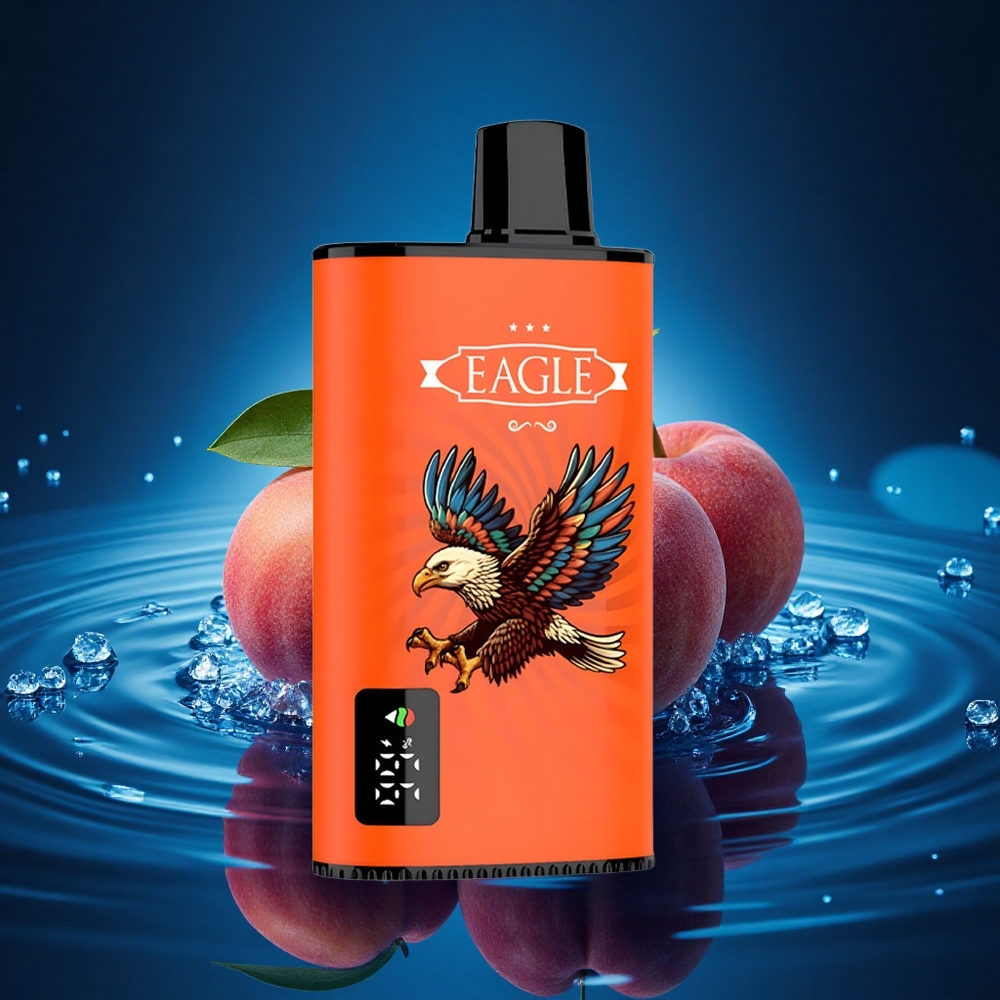 JNR EAGLE Smart 23000 Melocotones Jugosos con Pantalla Digital y Bobina Mesh 1.0ohm