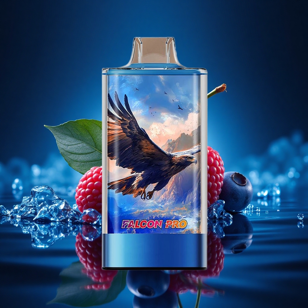 JNR Falcon Pro 28000 Arándano Frambuesa Cereza 30ml Dual Mesh
