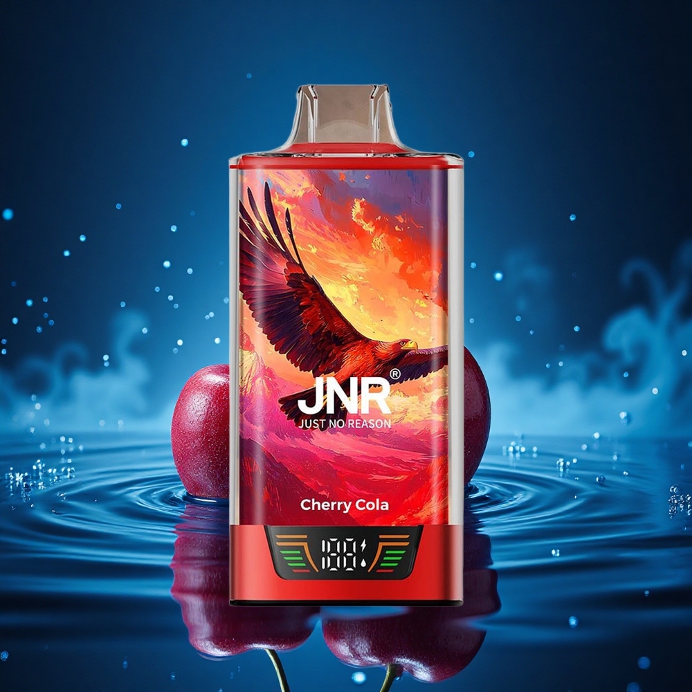 JNR Falcon Pro 28000 Cola Cereza 30ml 28000 Puffs Dual Malla