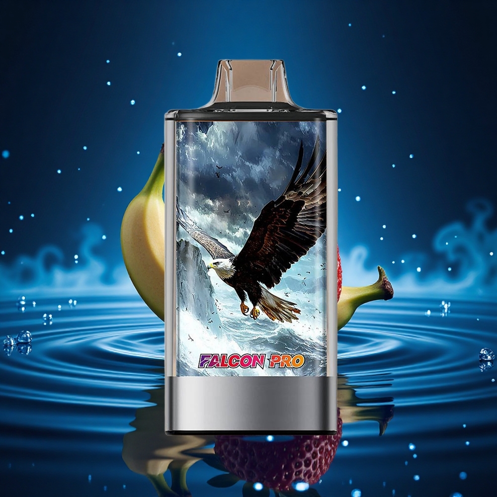 JNR Falcon Pro 28000 Fresa Plátano Dual Mesh 30ml 950mAh