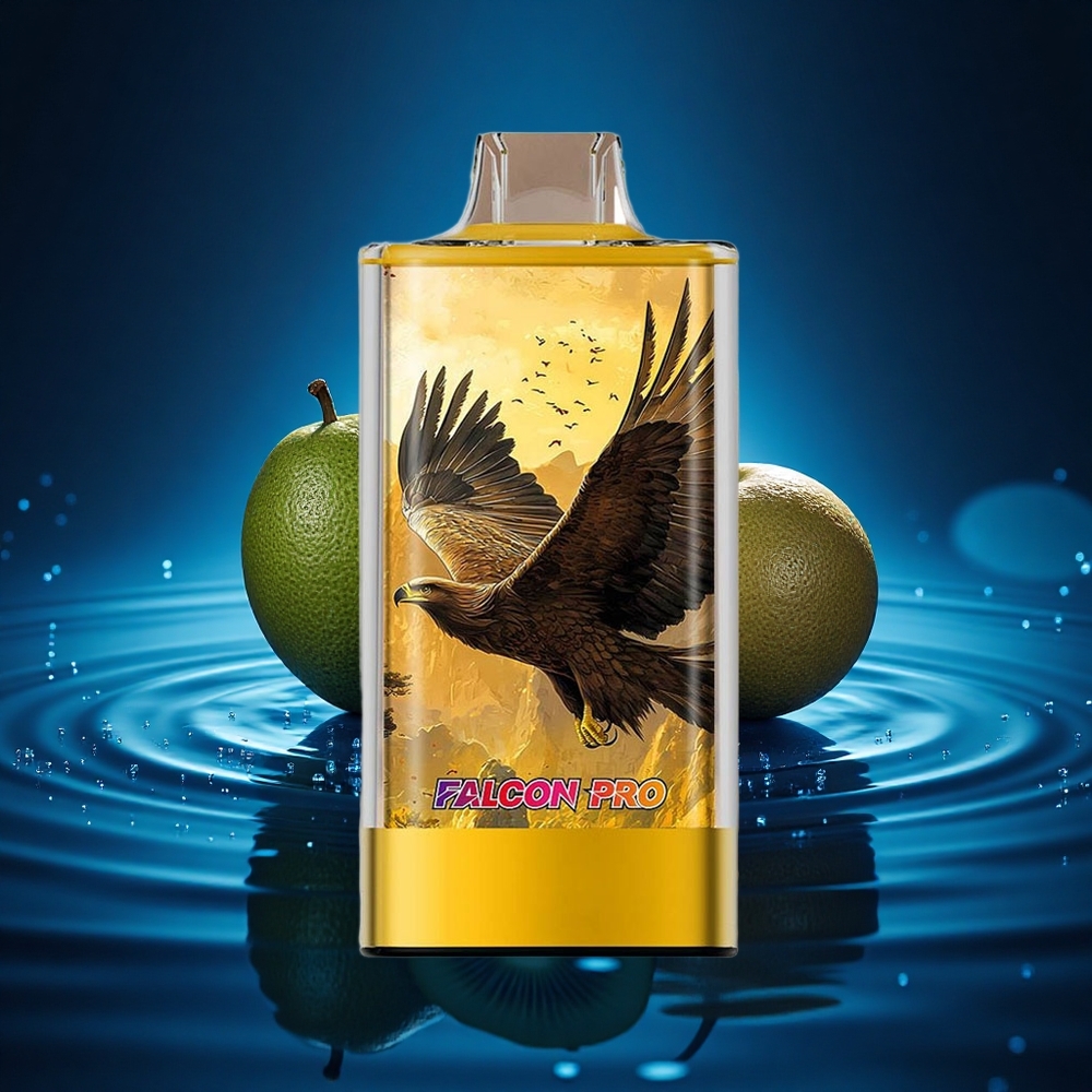 JNR Falcon Pro 28000 Guayaba Pasión Kiwi con Dual Malla y Pantalla Inteligente