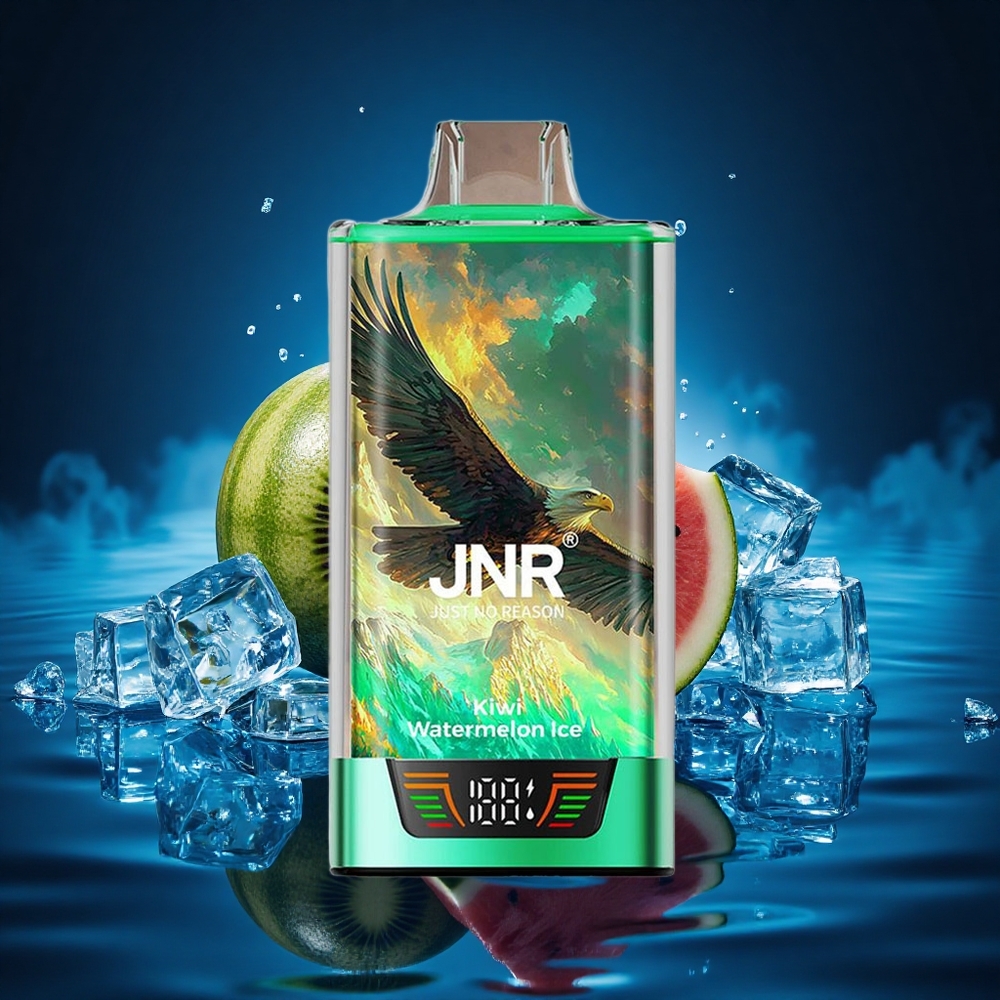 JNR Falcon Pro 28000 Kiwi Sandía Hielo 30ml Dual Malla