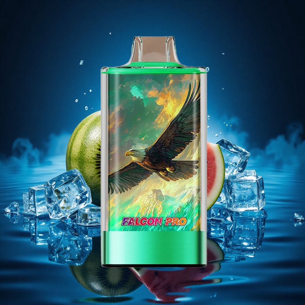 JNR Falcon Pro 28000 Kiwi Sandía Hielo 30ml Dual Malla